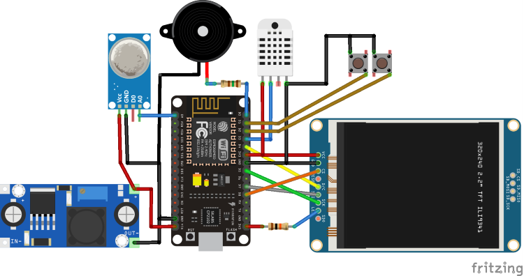 Bedroom Climate Control Schematic